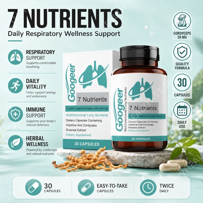 Herbal Supplement - Cordyceps Sinensis Extract Capsules Herbal Supplement