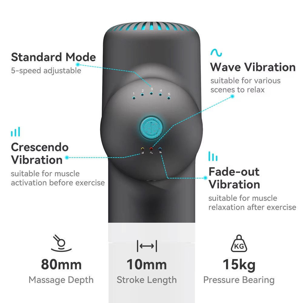 Booster Massage Gun Electric N - đánh giá và giá Health Wellness