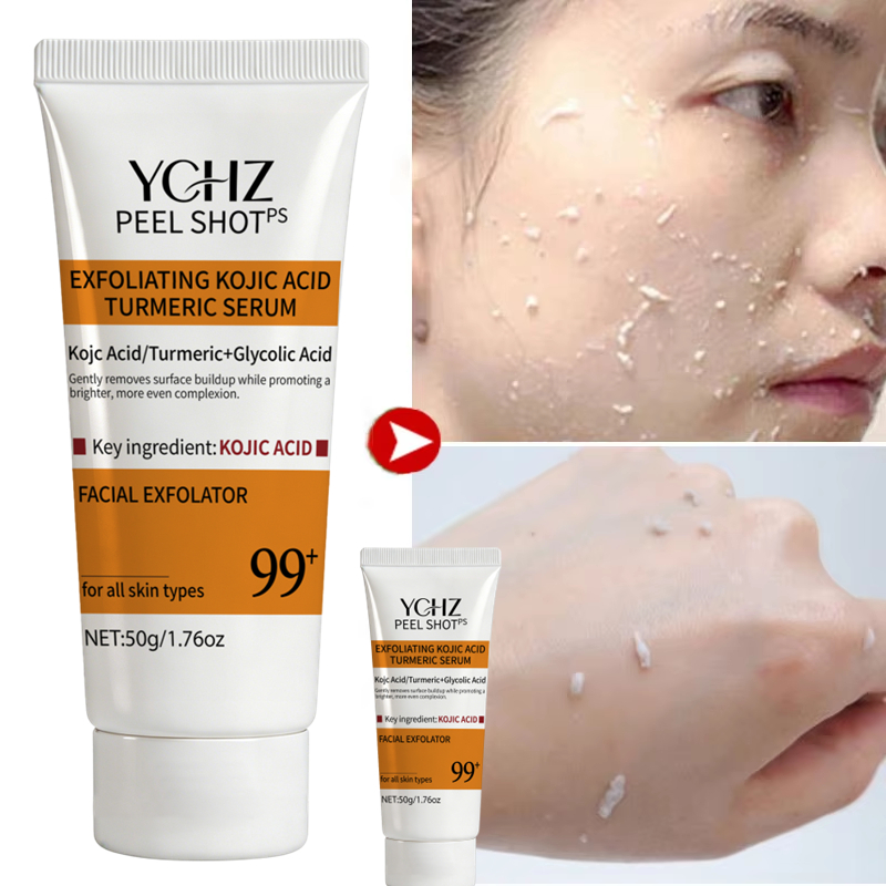 Turmeric Kojic Acid Exfoliatin - đánh giá và giá Turmeric