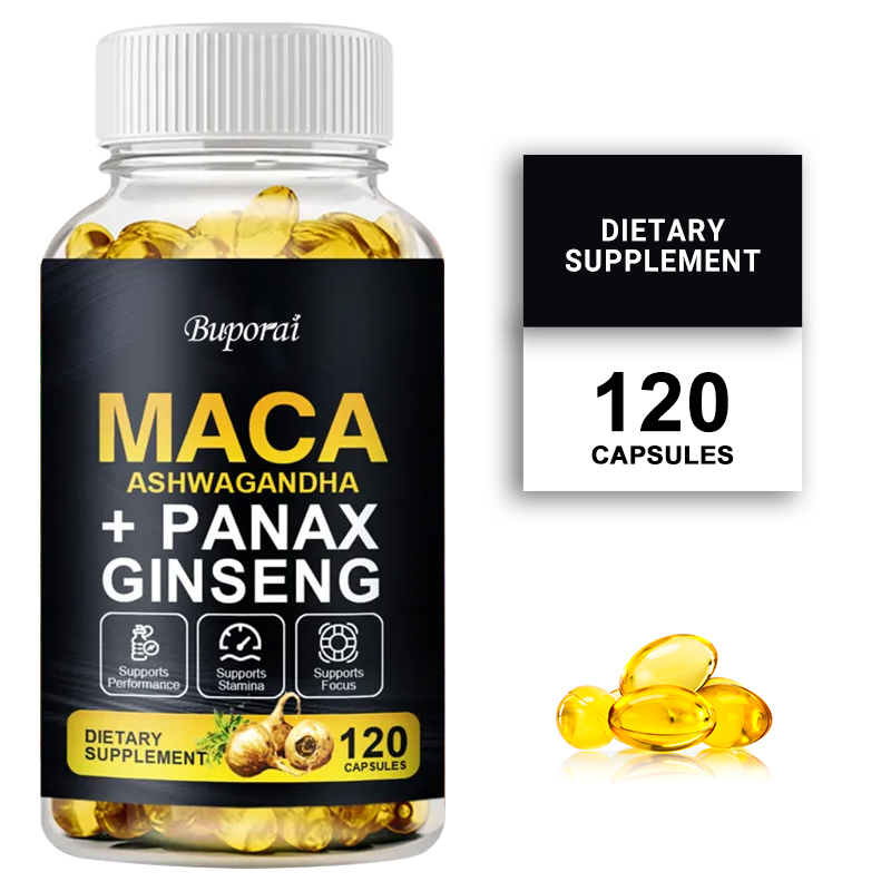 Maca, Panax Ginseng, Ashwagand - đánh giá và giá Ginger Tea