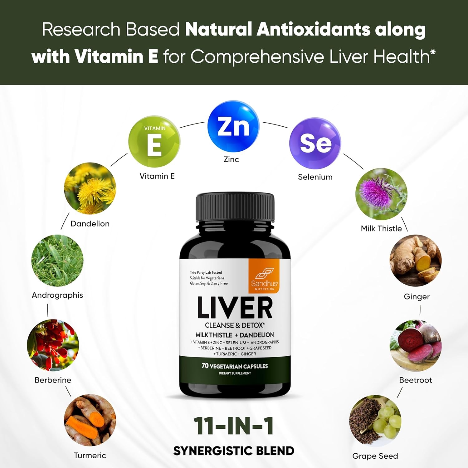Liver Cleanse Detox & Repair S - đánh giá và giá Herbal Supplement