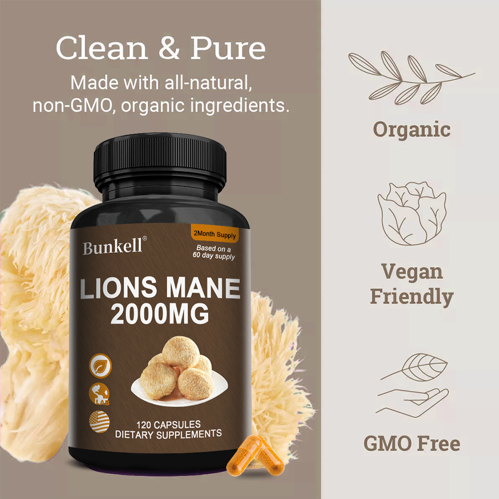 Organic Lions Mane Mushroom Ca - đánh giá và giá Ginger Tea