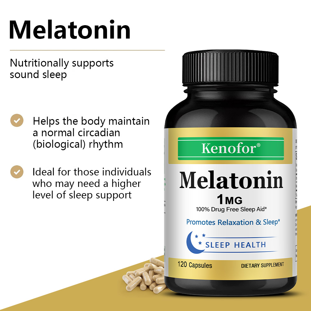 Melatonin Capsules 1 Mg - Prom - đánh giá và giá Health Wellness